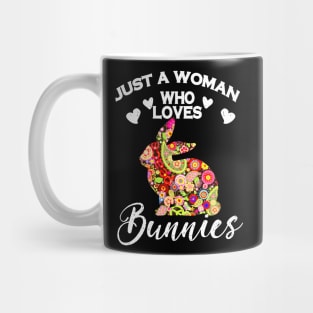 Just A Woman Who Loves Bunnies Mug